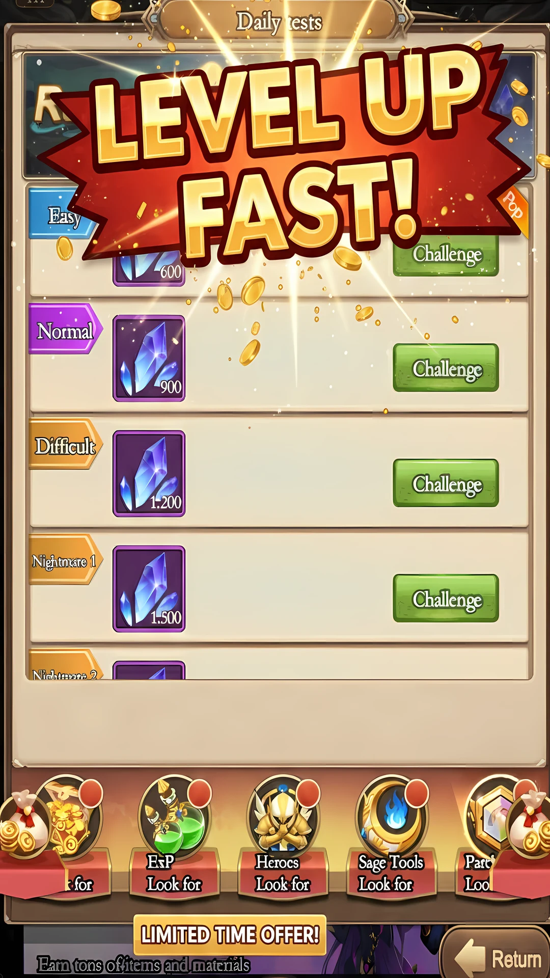Raid Shadow Idle screenshot